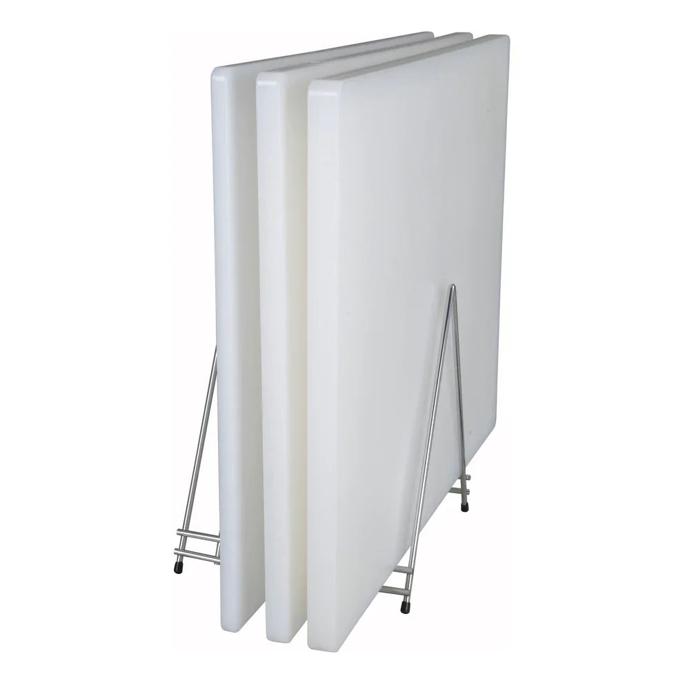 White Rectangular Cutting Board - 12" x 18" x 3/4" - CBH-1218 - Winco