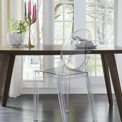 Clear Dining Side Chair