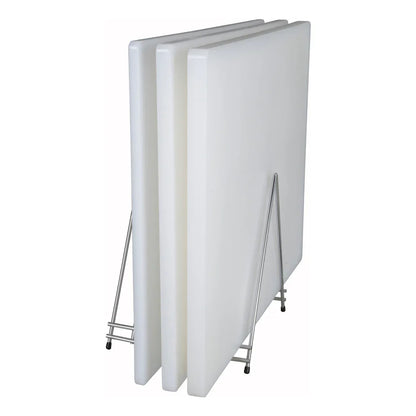 White Rectangular Cutting Board - 12" x 18" x 3/4" - CBH-1218 - Winco