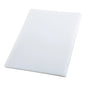 White Rectangular Cutting Board - 12" x 18" x 3/4" - CBH-1218 - Winco